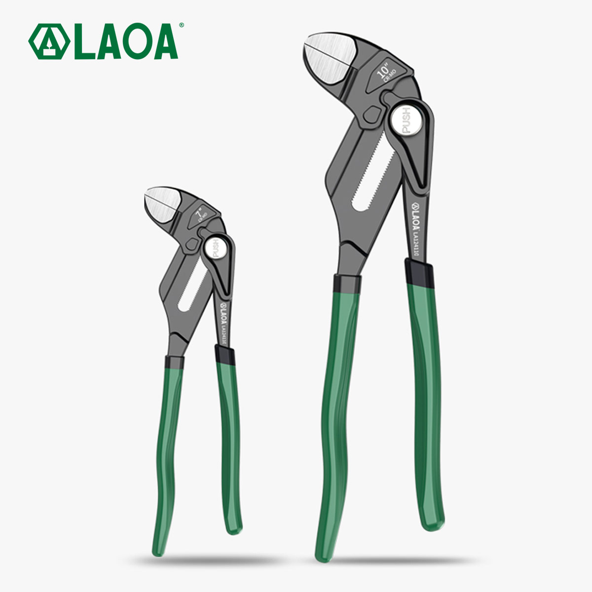 Pipe Wrench Adjustable - คีม LAOA 1 ชิ้น ขนาด 7