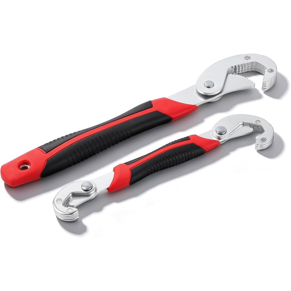 Pipe Wrench Adjustable - เครื่องมือช่างแบบพกพาสำหรับน็อต โบลต์ ท่อ, ประแจปรับได้อเนกประสงค์, ประแจขันแน่นอัตโนมัติอเนกประสงค์, ซ่อมแซมบ้านและโรงรถ