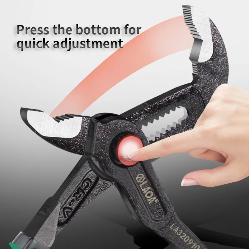 LAOA-คีมปั๊มน้ำ, ปากคีมตรง, ปร - Pipe Wrench Adjustable บทวิจารณ์และราคา