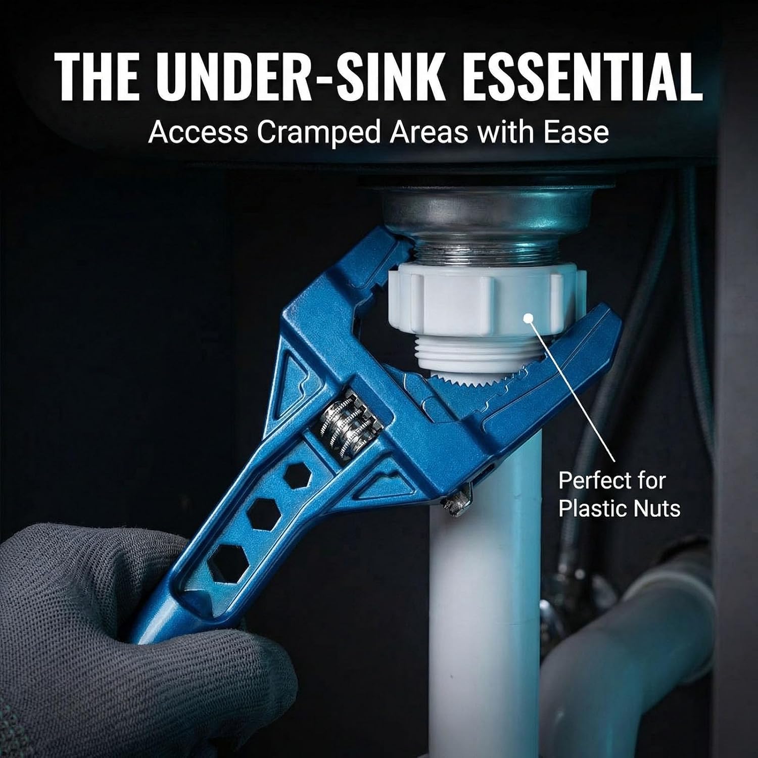 ประแจห้องน้ำแบบปรับได้ 6-68 มม - Pipe Wrench Adjustable บทวิจารณ์และราคา
