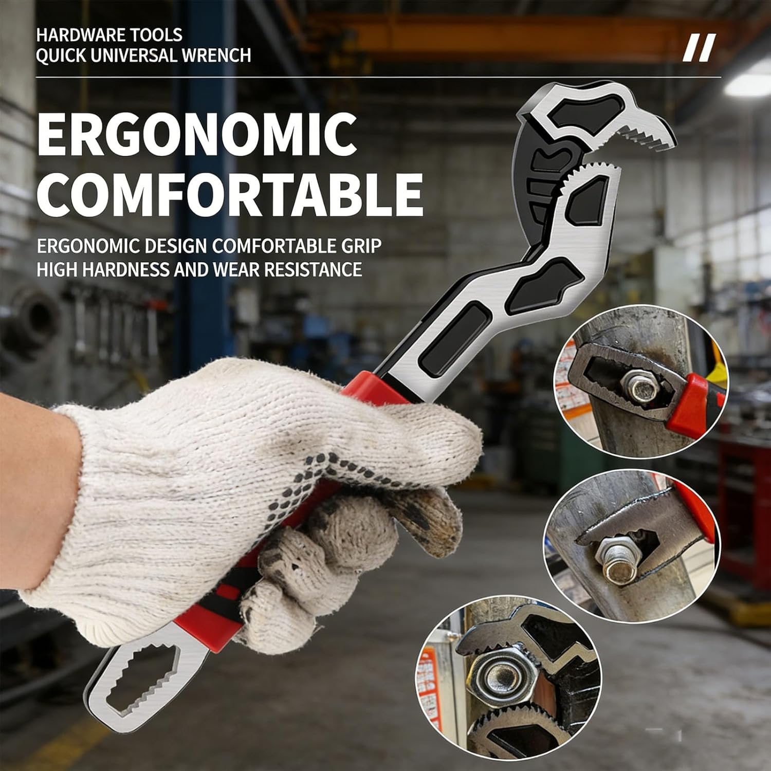 ประแจปรับขนาดได้อเนกประสงค์ 12 - Pipe Wrench Adjustable บทวิจารณ์และราคา