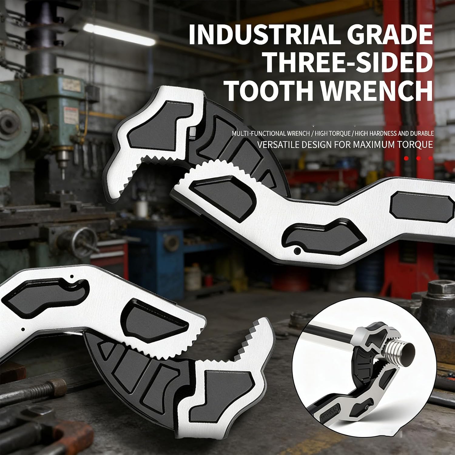 ประแจปรับขนาดได้อเนกประสงค์ 12 - Pipe Wrench Adjustable บทวิจารณ์และราคา