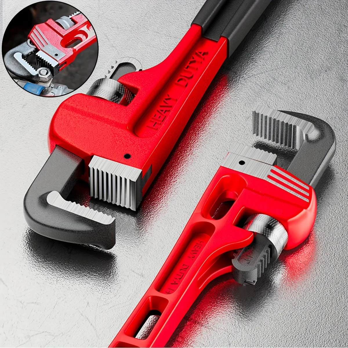 ประแจปากตายแบบตรงขนาด 12 นิ้ว  - Pipe Wrench Adjustable บทวิจารณ์และราคา